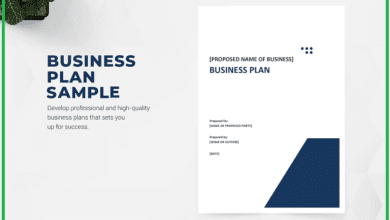 Personal Business Plan Sample