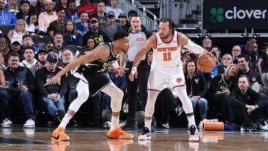 milwaukee bucks vs knicks match player stats