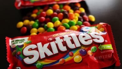 Skittles Banned in California