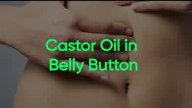 Castor Oil in Belly Button