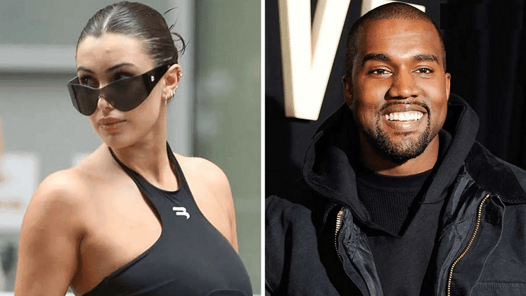 kanye west new wife picture
